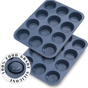 Silicone Muffin Tray (12-cup)